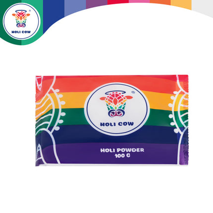 Holi Cow Holi Poeder Set - 10 x 100g - 10 Kleuren - Festival Fun