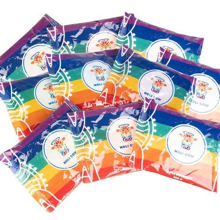 Holi Cow Kleurenpoeder Set - 10 x 100g - 10 Verschillende Kleuren