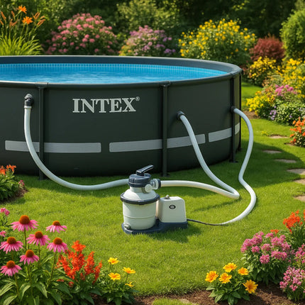 Intex 29060 Zwembadslang - 150 cm - Ø 38 mm - Met Schroefaansluiting