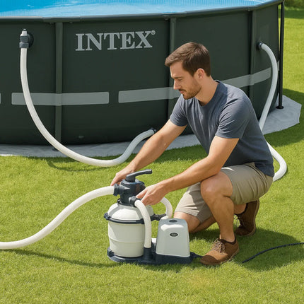Intex 29060 Zwembadslang - 150 cm - Ø 38 mm - Met Schroefaansluiting