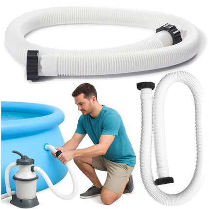 Intex 29060 Zwembadslang - 150 cm - Ø 38 mm - Met Schroefaansluiting