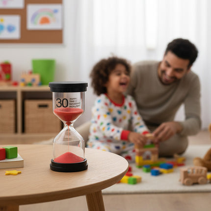 Kruzzel Zandloperset - 6 Delig - Educatief - 1 t/m 30 Minuten - Multicolor