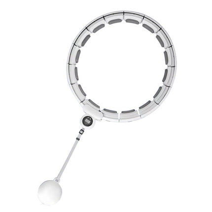 Trizand Slimming Hula Hoop - Met Counter en Verstelbaar Gewicht - Wit