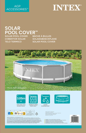 Intex Solar Cover - 290 cm - Voor 305 cm Zwembaden - Bubbeltjesfolie
