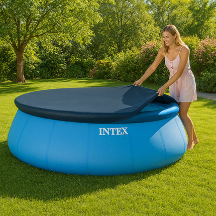Intex 28020 Zwembadafdekking - Ø 244 cm - Voor Easy Set Zwembad