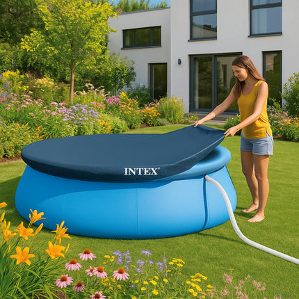Intex 28021 Zwembadafdekking - Ø 305 cm - Voor Easy Set Zwembad