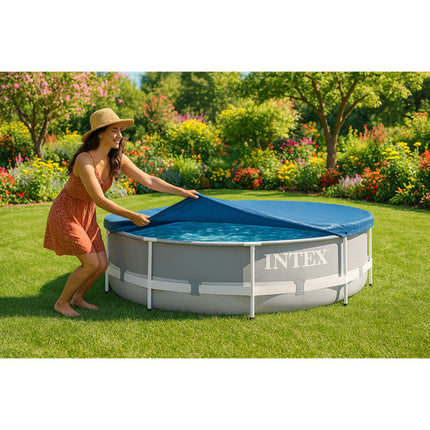 Intex 28030 Zwembadafdekking - Ø 305 cm - Voor Framezwembad