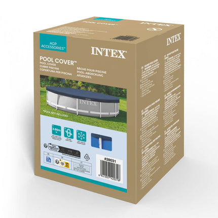 Intex Afdekzeil - 366 cm - Voor Ronde Frame Zwembaden
