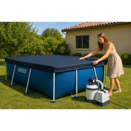 Intex 28038 Zwembadafdekking - 300 x 200 cm - Framezwembad