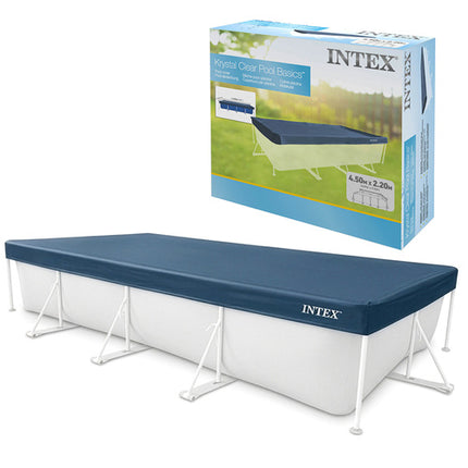 Intex Afdekzeil - 450 x 220 cm - Voor Rechthoekige Frame Zwembaden
