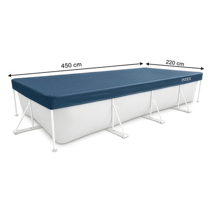 Intex Afdekzeil - 450 x 220 cm - Voor Rechthoekige Frame Zwembaden