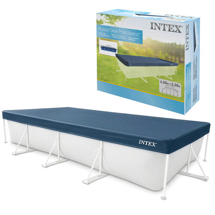Intex Afdekzeil - 450 x 220 cm - Voor Rechthoekige Frame Zwembaden