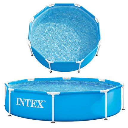 Intex Metal Frame Zwembad - 244 x 51 cm - 1820 Liter - Blauw