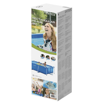 Intex 28272 Frame Zwembad - 300 x 200 x 75 cm - Blauw