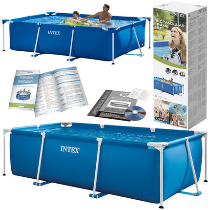 Intex 28272 Frame Zwembad - 300 x 200 x 75 cm - Blauw