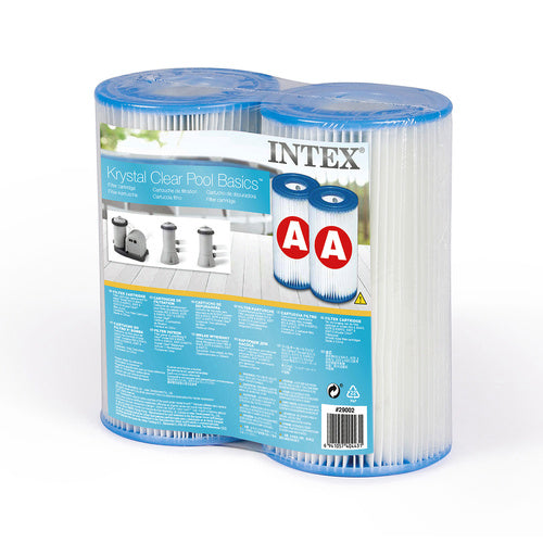 Intex 29002 Filtercartridge Type A - Set van 2 - Voor Zwembadpompen