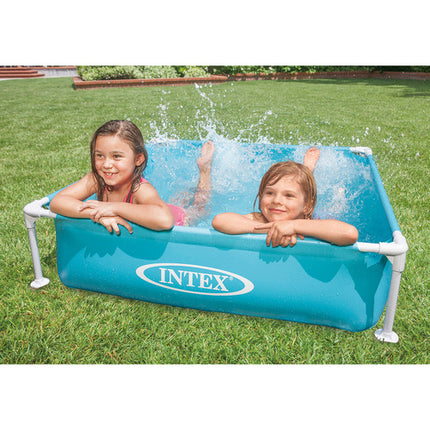 Intex Frame Pool - 122 x 122 x 30 cm - Kinderzwembad - Blauw