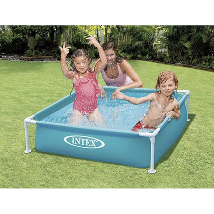 Intex Frame Pool - 122 x 122 x 30 cm - Kinderzwembad - Blauw