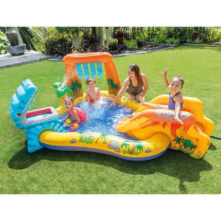 Intex 5-in-1 Speeltuin - Opblaasbaar Waterpark - 249 x 191 x 109 cm