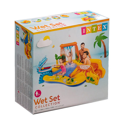 Intex 5-in-1 Speeltuin - Opblaasbaar Waterpark - 249 x 191 x 109 cm