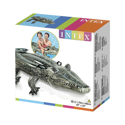 Intex Opblaasbare Krokodil - 170 x 86 cm - Zwembad & Strand