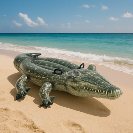Intex Opblaasbare Krokodil - 170 x 86 cm - Zwembad & Strand