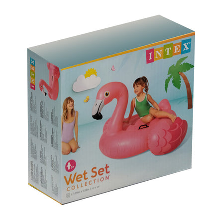Intex Flamingo Opblaasbaar Luchtbed - 178 x 135 cm - Zwembad & Strand