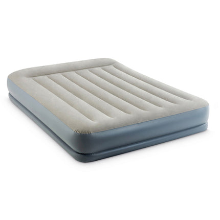 Intex Pillow Rest Mid-Rise Tweepersoons Luchtbed - 203 x 152 x 30 cm - Met Ingebouwde Pomp