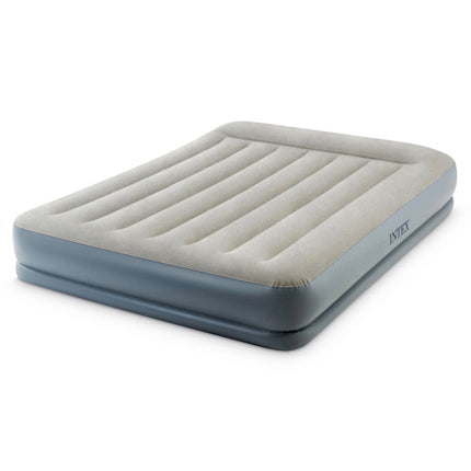 Intex Pillow Rest Mid-Rise Tweepersoons Luchtbed - 203 x 152 x 30 cm - Met Ingebouwde Pomp