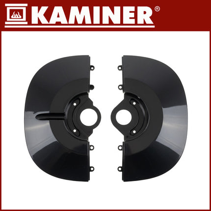 Kaminer Ignisse Torenkachel - 2000W - Met Vlameneffect - Zwart