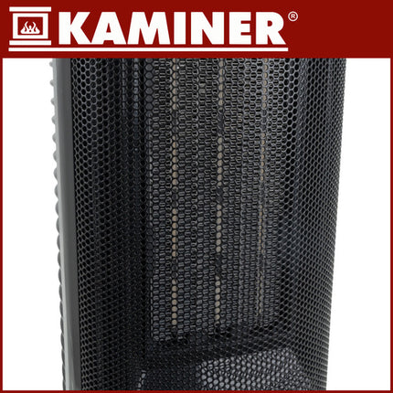 Kaminer Ignisse Torenkachel - 2000W - Met Vlameneffect - Zwart