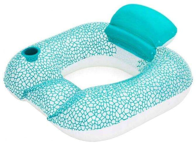 Bestway 43097 Opblaasbare Loungestoel - 102 x 94 cm - Turquoise