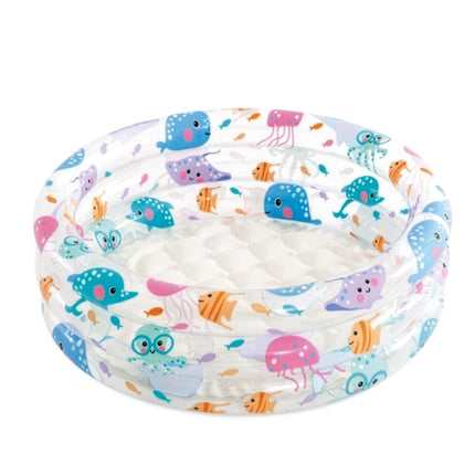 Intex Opblaasbaar Peuterbad - 61 x 22 cm - 28 Liter - Zeevriendjes