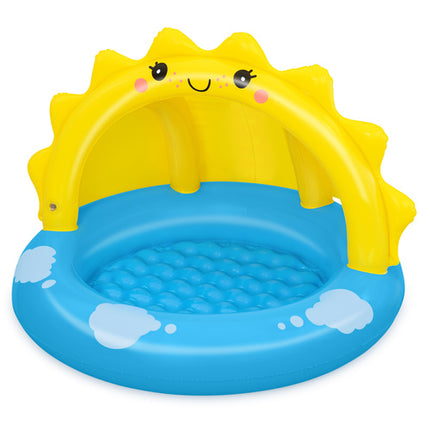 Bestway Opblaasbaar Zwembad - 101 cm - Kinderzwembad - Blauw