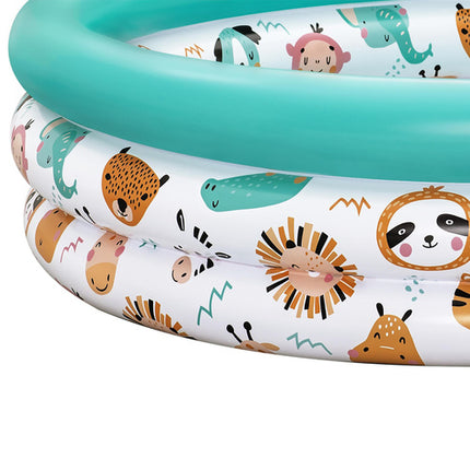 Bestway Opblaasbaar Kinderzwembad - 3 Ringen - 102 x 25 cm