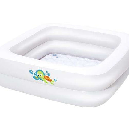 Bestway Opblaasbaar Zwembadje - 86 x 86 x 25 cm - Wit