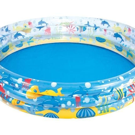 Bestway Opblaasbaar Kinderzwembad - 3 Ringen - 152 x 30 cm