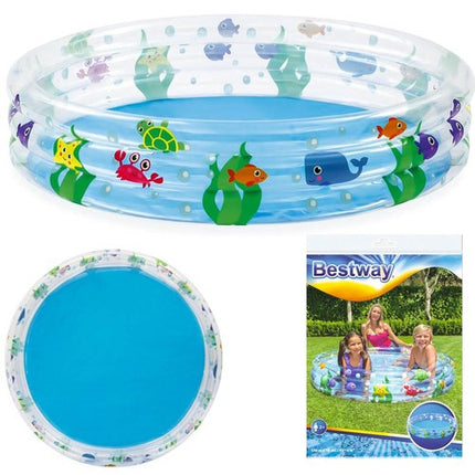 Bestway Opblaasbaar Kinderzwembad - 3 Ringen - 152 x 30 cm