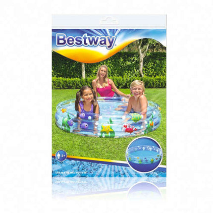 Bestway Opblaasbaar Kinderzwembad - 3 Ringen - 152 x 30 cm