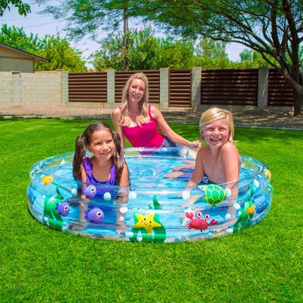 Bestway Opblaasbaar Kinderzwembad - 3 Ringen - 152 x 30 cm