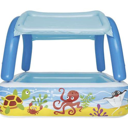 Bestway Opblaasbaar Kinderzwembad met Dak - 140 x 114 cm