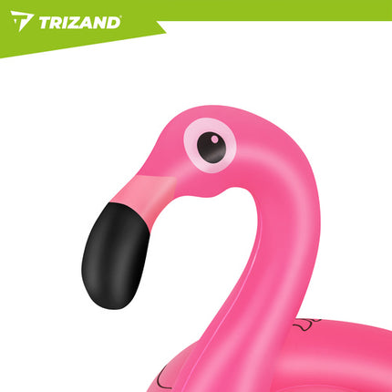 Trizand Opblaasbare Flamingo Zwemband - 102 cm - Tot 150 kg - Roze