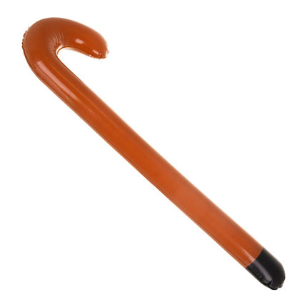 Ruhhy Opblaasbare Rollator met Wandelstok - Feestartikelen - Senior Kostuum