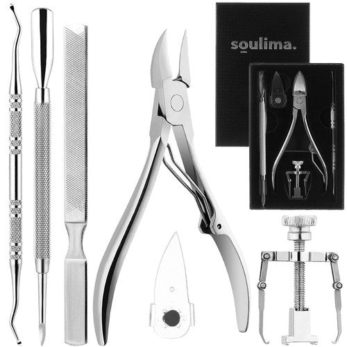 Soulima Ingrown Toenail Kit - 6-delige Pedicureset - Nagelcorrectie