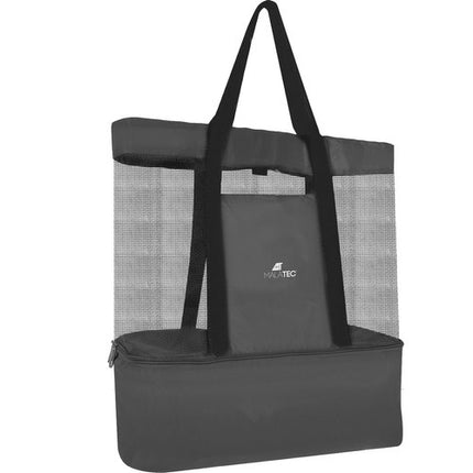 Trizand Geïsoleerde Strandtas - 20 Liter - Met Koelvak - Zwart