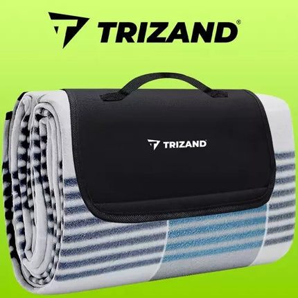 Trizand Geïsoleerd Picknickkleed - 200 x 200 cm - Fleece - Multicolour