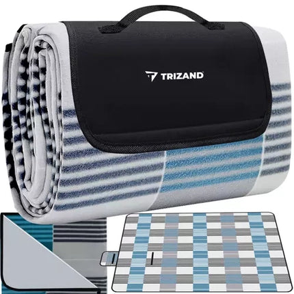 Trizand Geïsoleerd Picknickkleed - 200 x 200 cm - Fleece - Multicolour