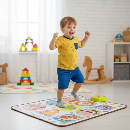 Iso Trade Interactieve Dansmat - 82 x 65 cm - Muzikaal Speelgoed