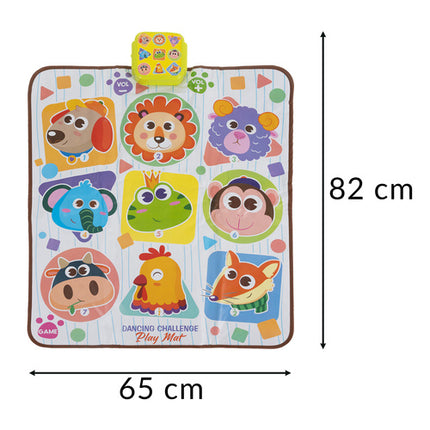 Iso Trade Interactieve Dansmat - 82 x 65 cm - Muzikaal Speelgoed