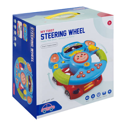 Dealzzz Interactief Stuurwiel voor Kinderen - Met Muziek, LED & Projector